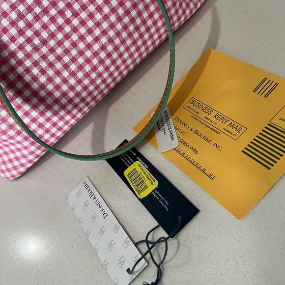 Dooney & Bourke Pink Checkered Women's Bag - Picture 3 of 5